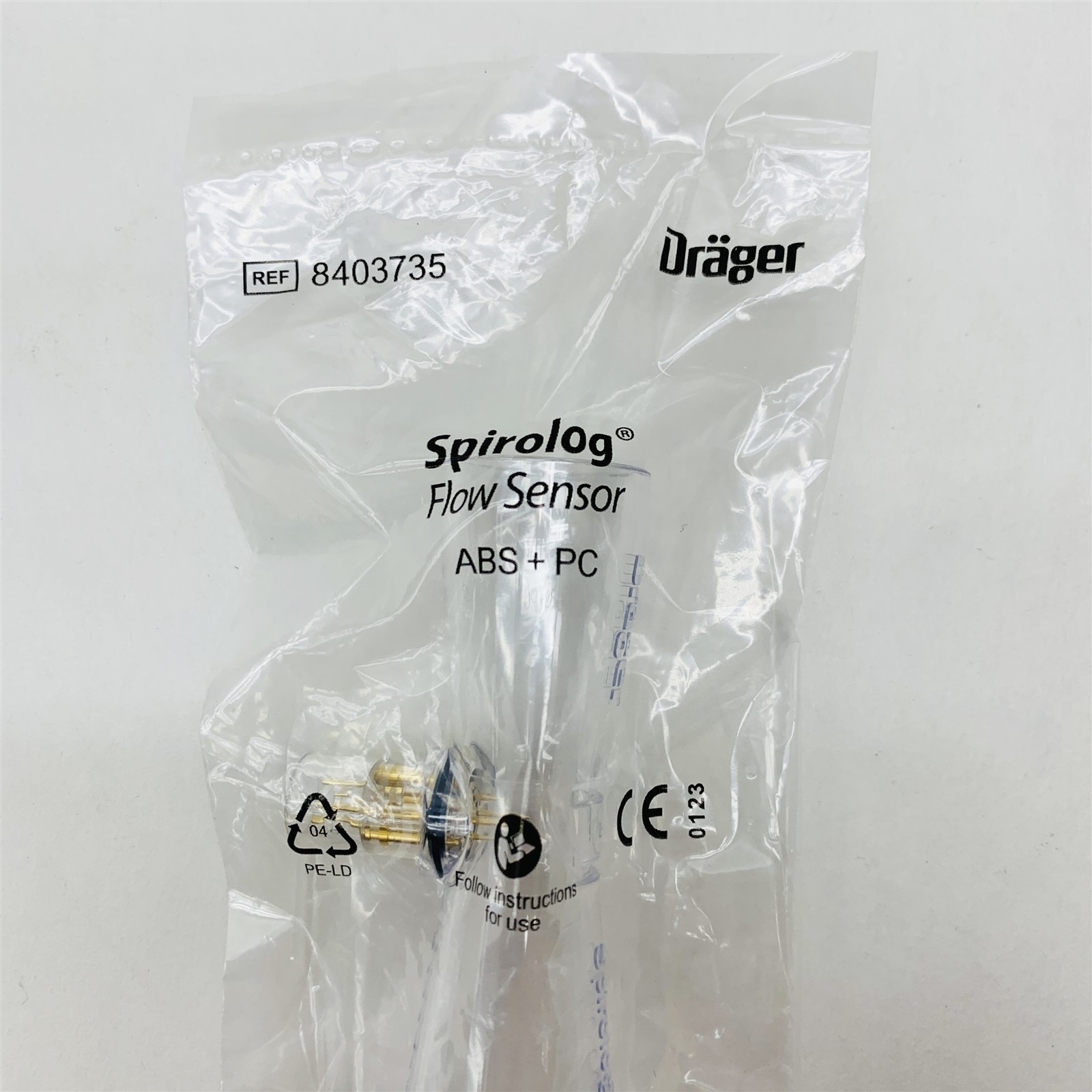 Drager Spirolog Flow Sensor ABS+PC Original for Savina/Savina300 Ref 8403735 New