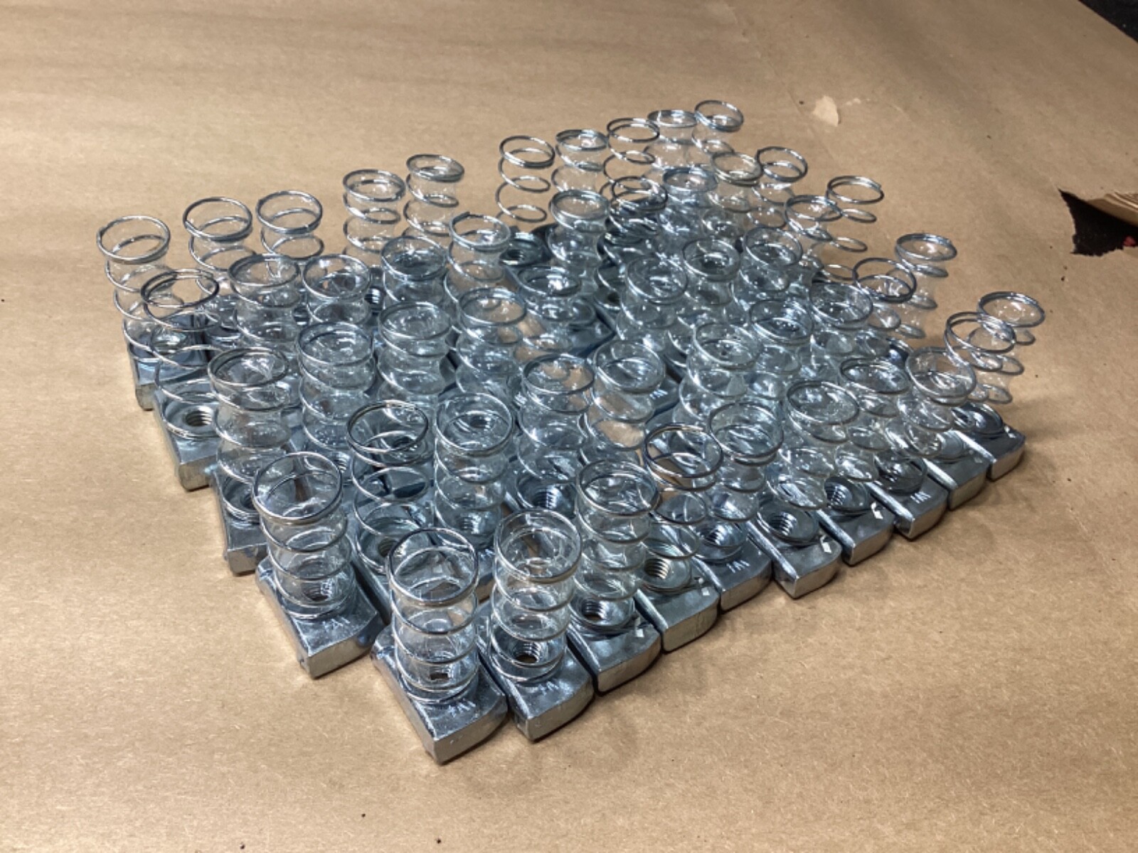LOT OF 50 Thomas & Betts A100 5/16 SS Spring Nuts 5/16″ STAINLESS #126M62