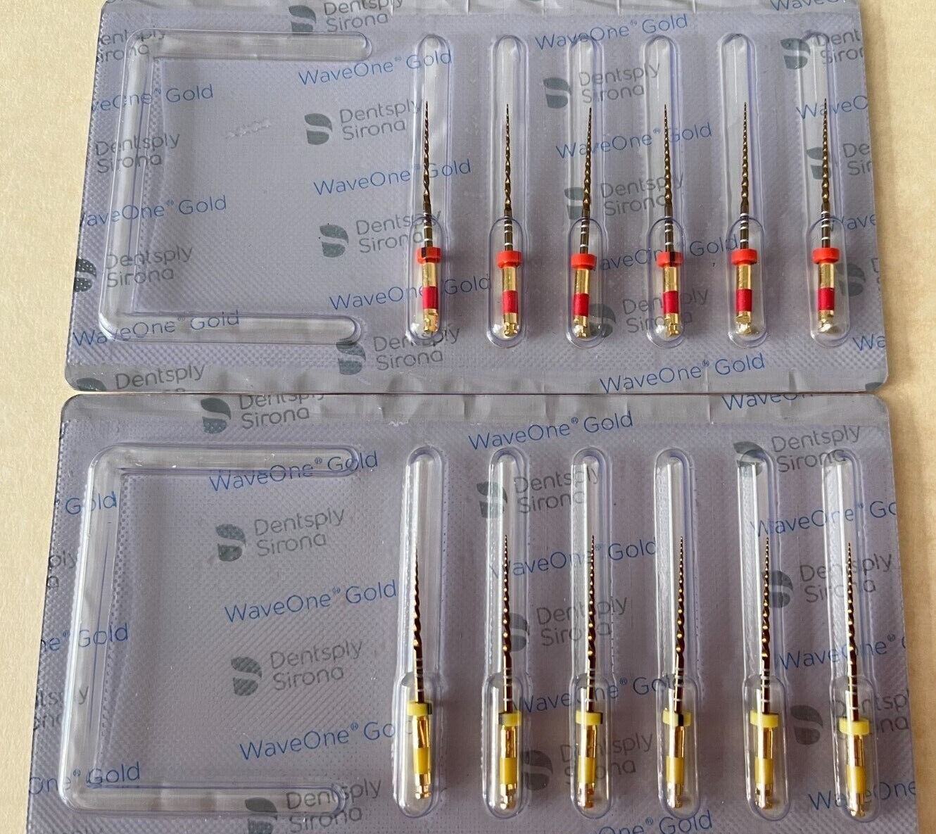 ALL SIZE! Waveone Gold Wave One Endodontic File Root Canal Dentsply 6pcs/Pk