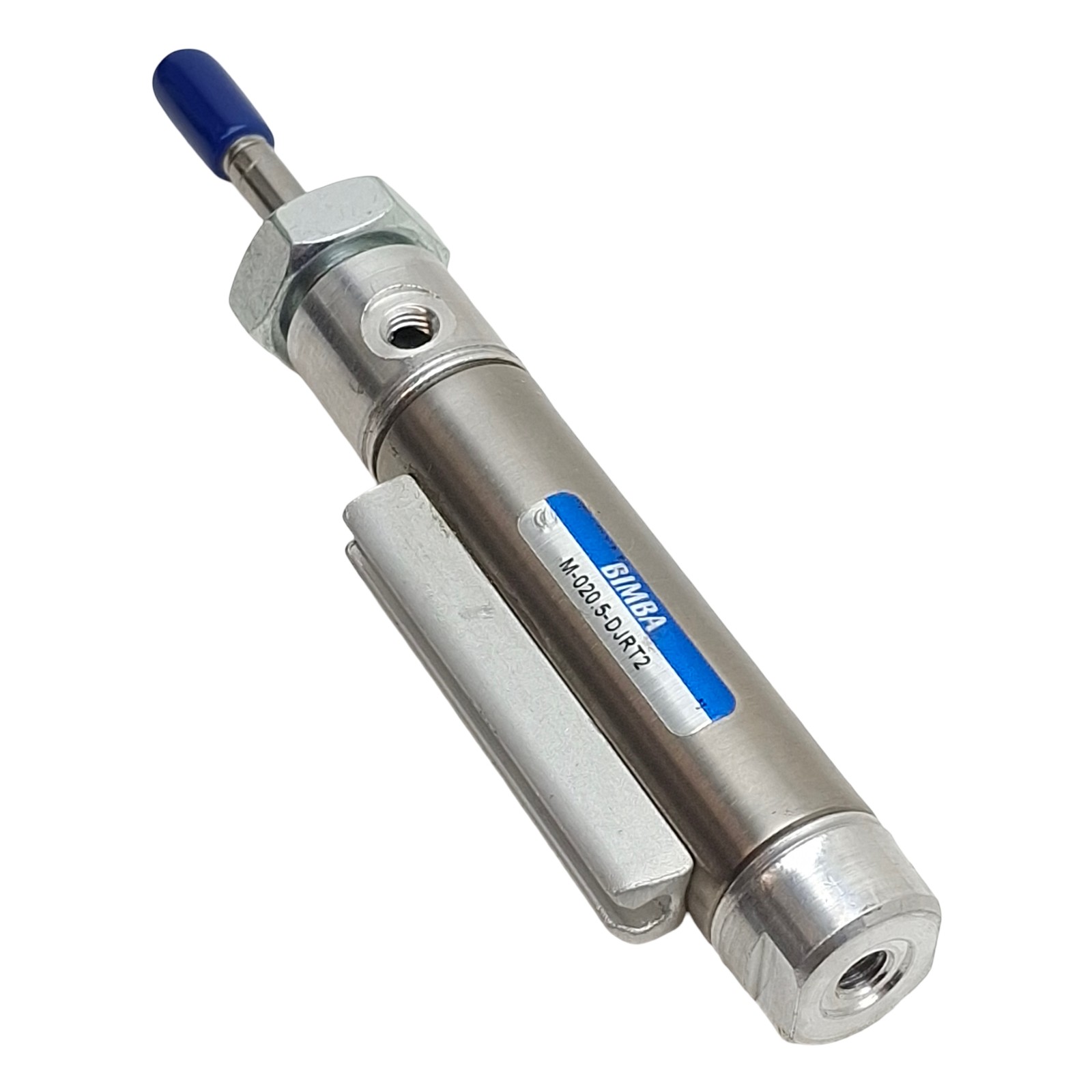 Bimba M-020.5-DJRT2 Pneumatic Cylinder, ø9/16in Bore, 1/2in Stroke, UNF0.190