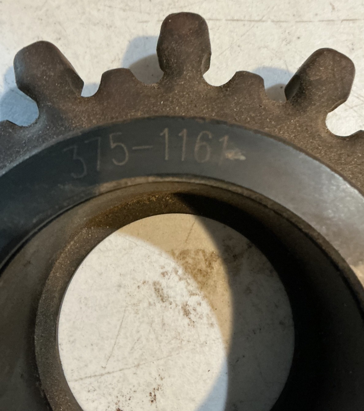 ditchwitch trencher front chain sproket 375-1161