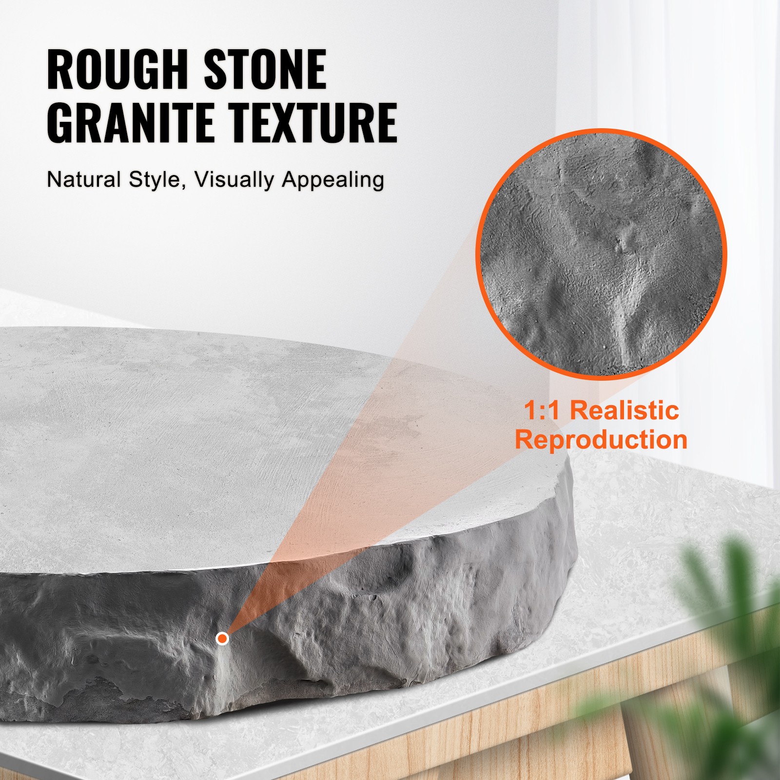 Concrete Stamps 91 x 3 in Rectangular Polyurethane Stamp Stone Mat