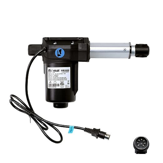 Adjustable Bed Foot Actuator Motor 8 Pin Richmat Model HJA58 Replacement