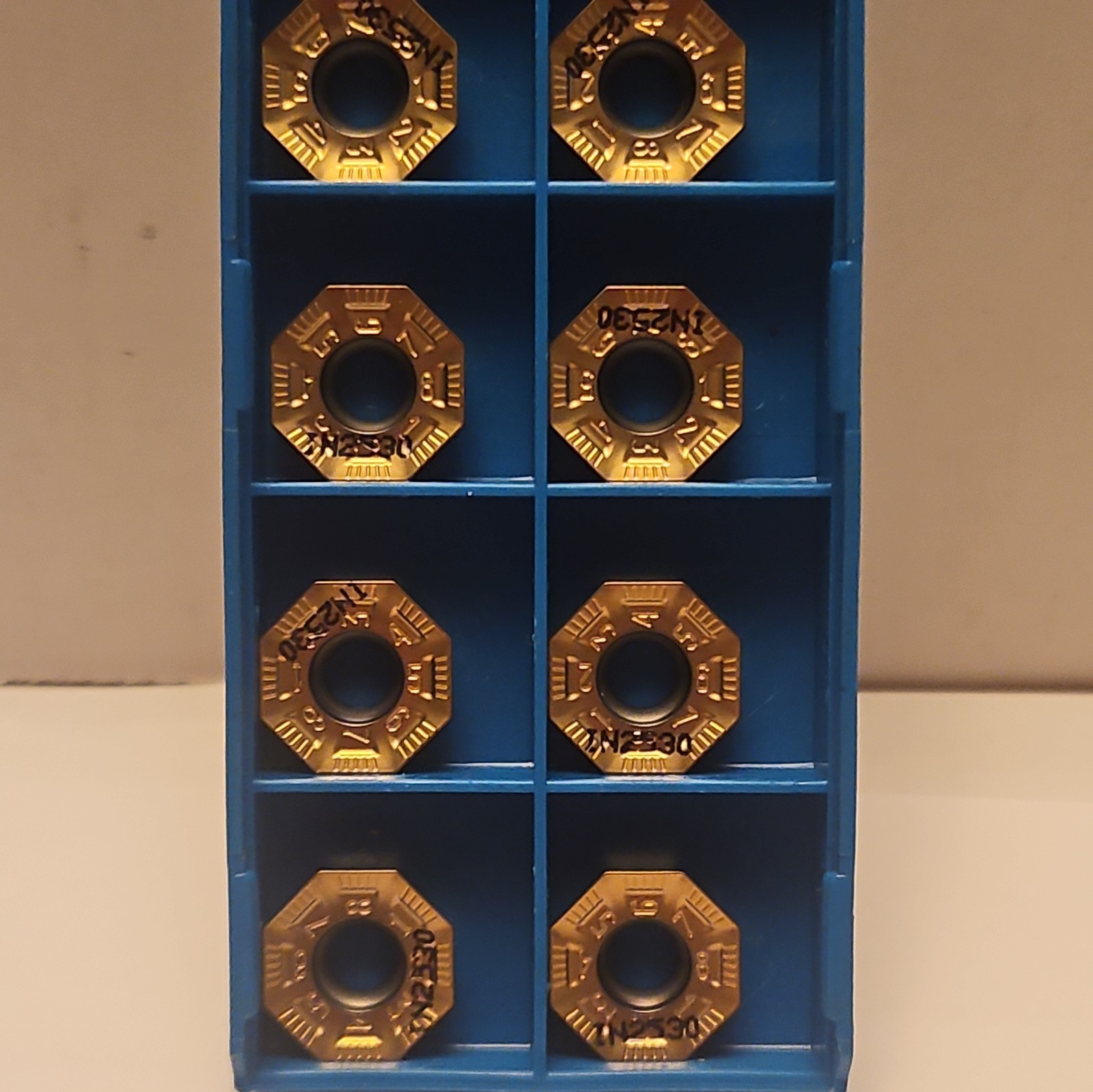 Ingersoll Milling Insert: ANSI OFMT05T3AFN-HR IN2530 ISO 10 NEW INSERTS LOT852