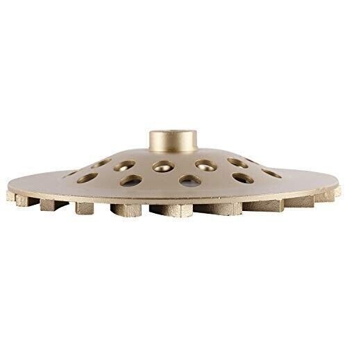 7″ Concrete Grinding Cup Wheels 24 Seg Diamond Abrasive Segments 5/8″-11 Arbor