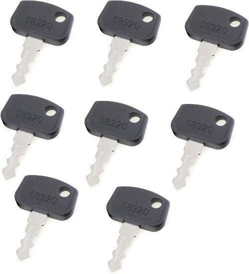 8PCS 68920 PL501-68920 Ignition Key for RTV UTV B BX F GR ZD RTV500 RTV900 BX235