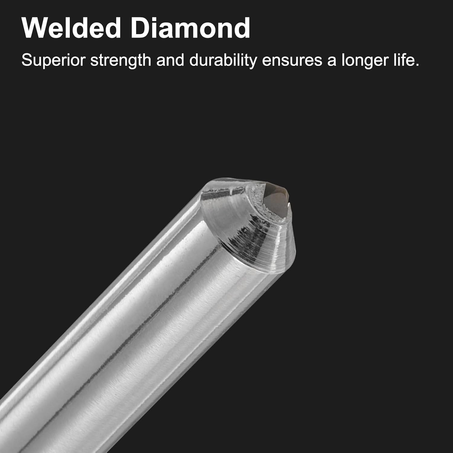 Diamond Dressers 2 Pack 5/16 x 2 Inch Welded Tapered Point Grinding Wheel Tool