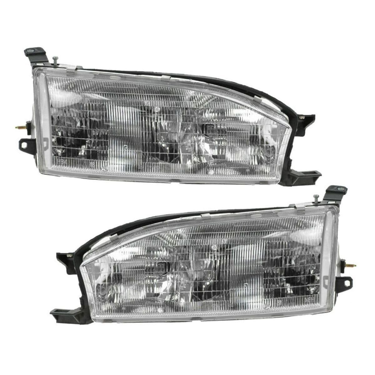 Headlights Parking Corner Lights 4pcs Kit Toyota Camry 92-94 Left Right