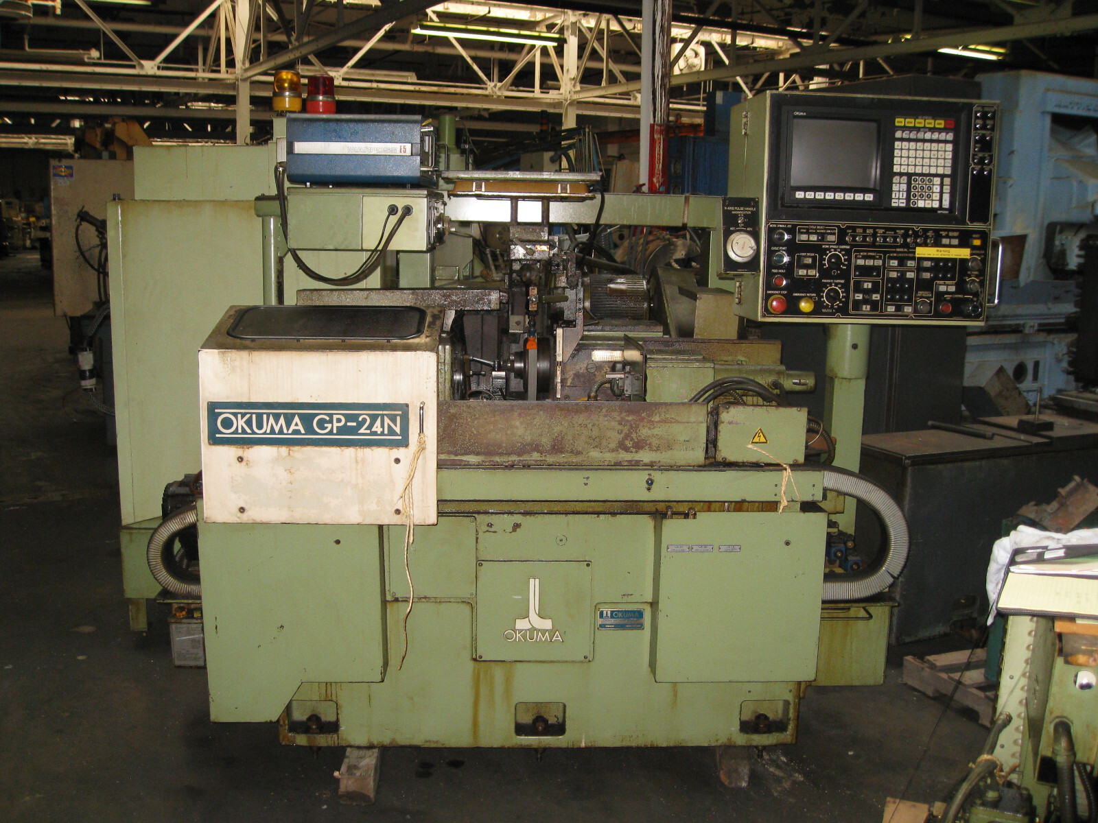 Okuma GP-24N Plain Cylindrical Grinder