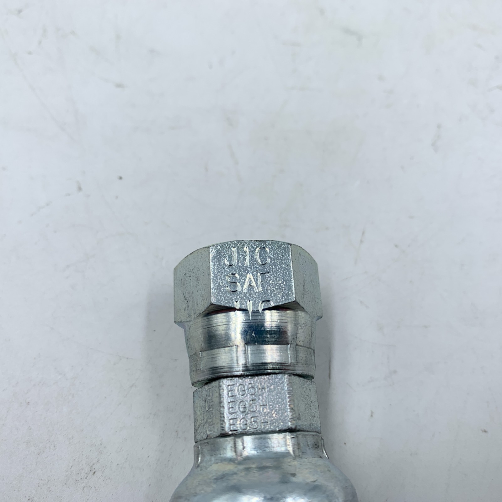 2 Pack Parker 10643-8-6 Hydraulic Fitting JIC Hose Crimp x Threaded