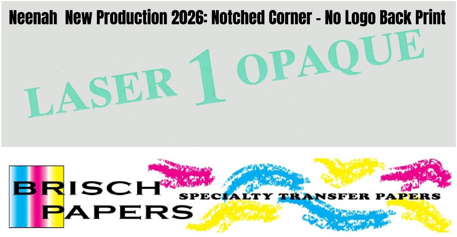 LASER 1 OPAQUE+ NEENAH #9902 – NO BACK PRINT AS OF 2026 – (11″X17″) 100 SHEETS