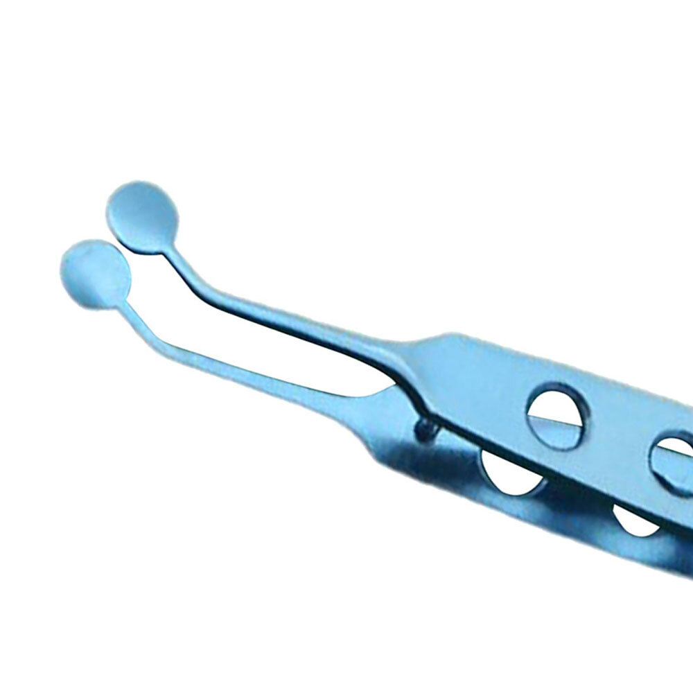 Meibomian Gland Expressor Forceps Tweezer Clip for Palpebral Gland Massage USAA