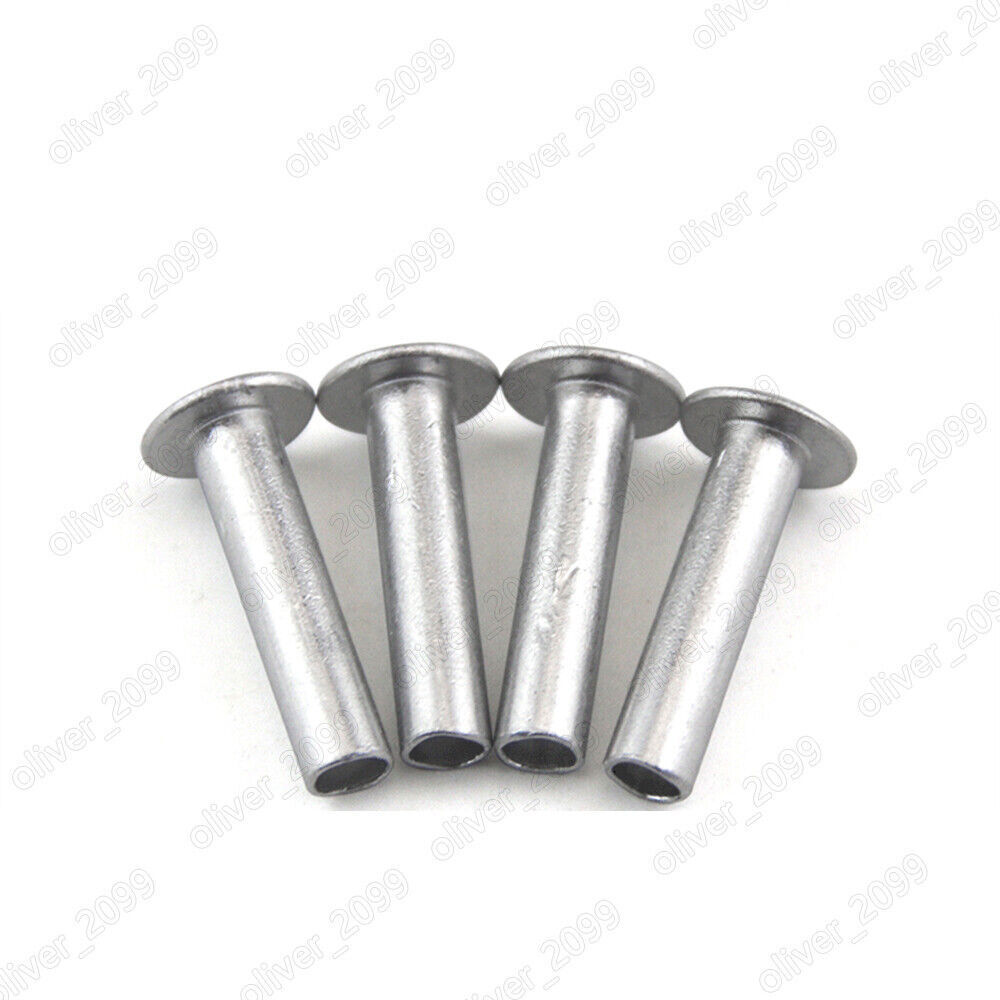 Aluminum Oval Head Semi Tubular Rivets M2 M2.5 M3 M4 M5 M6