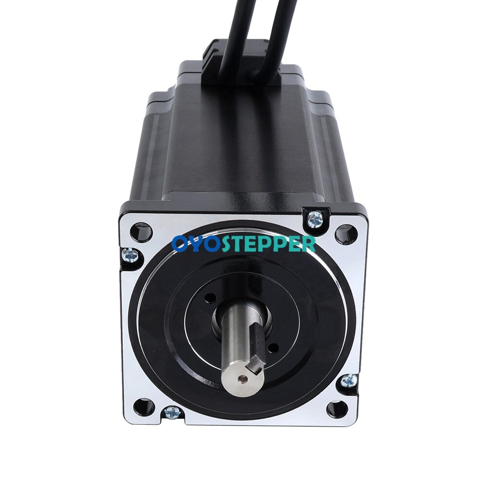 Nema 34 Closed Loop Stepper Motor 1.8deg 12Nm 6A Φ14mm Encoder 1000CPR 86 x 86mm