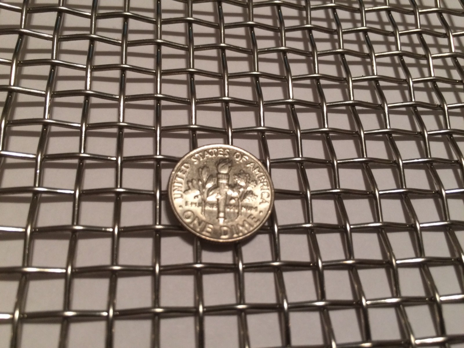 t-304 Stainless Steel Mesh – 304 #4 .047 Stainless Steel Wire Mesh 12″ x 12″