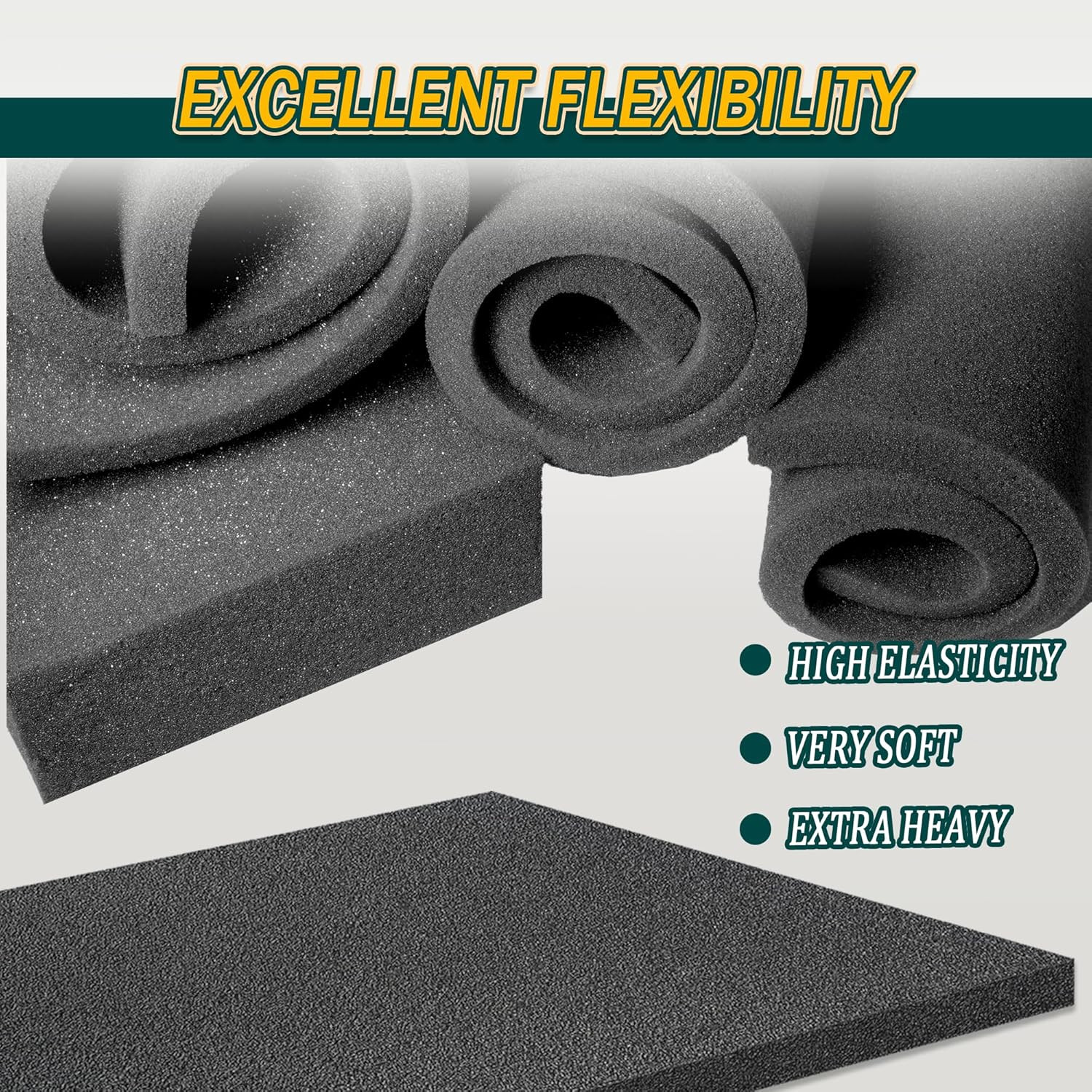 Polyethylene Foam Pads For Packing Foam Sheets Black Cuttable High Density Foam