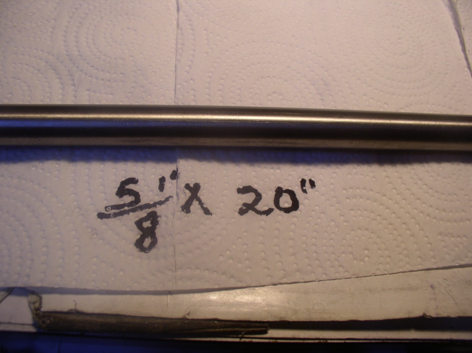 5/8″ TITANIUM ROD 6 AL-4VELI 1 pc. 20 “+ POLISHED MEDICAL GRADE 23