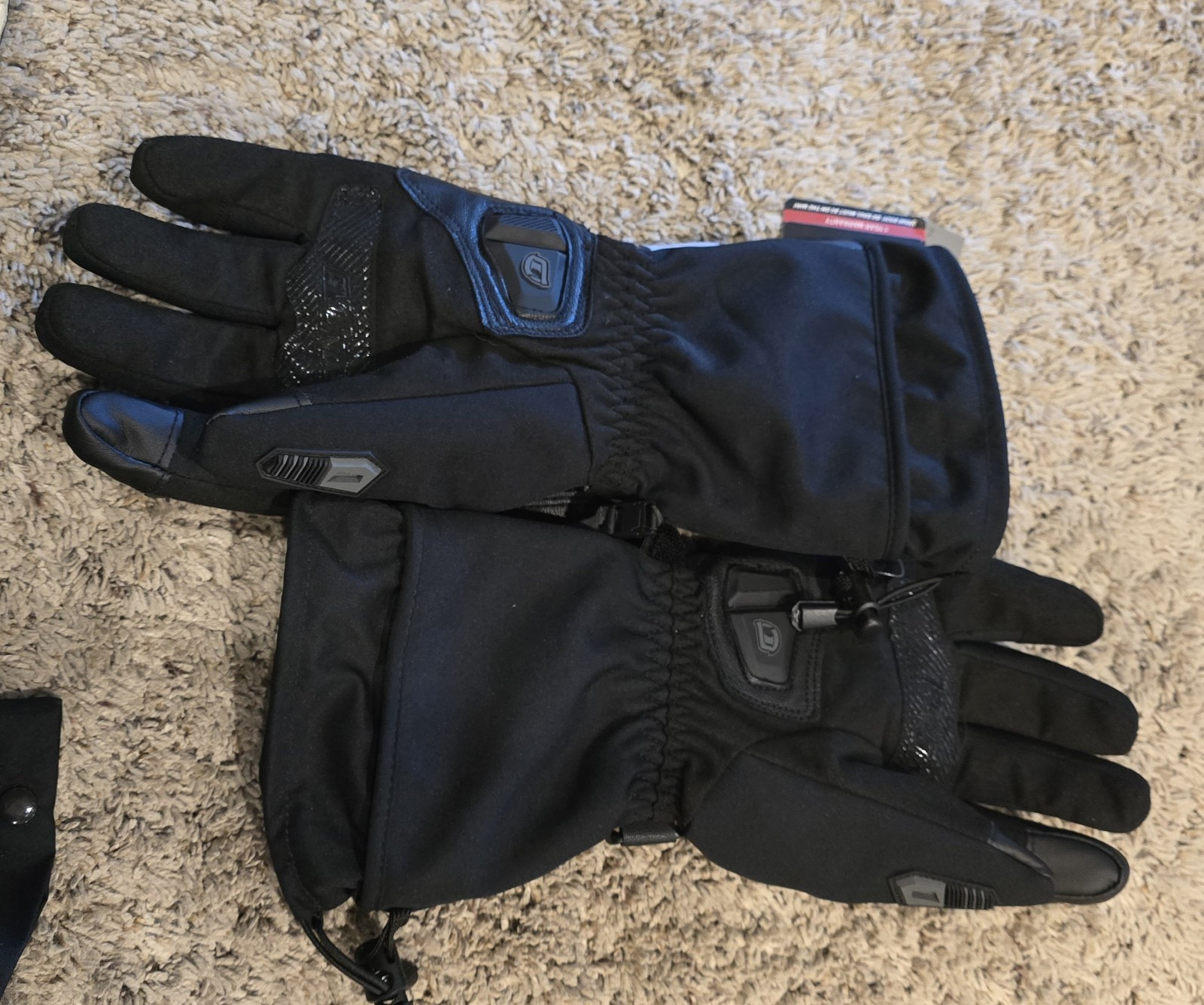 Heated Motorcycle Gloves, Waterproof Windproof Touchscreen Winter Skiing Glov…