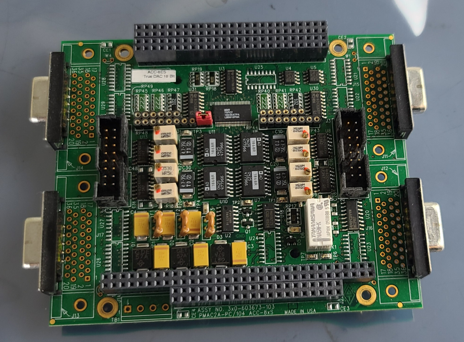 Delta Tau Data System PMAC2A-PC/104 ACC-8xS Logic Board