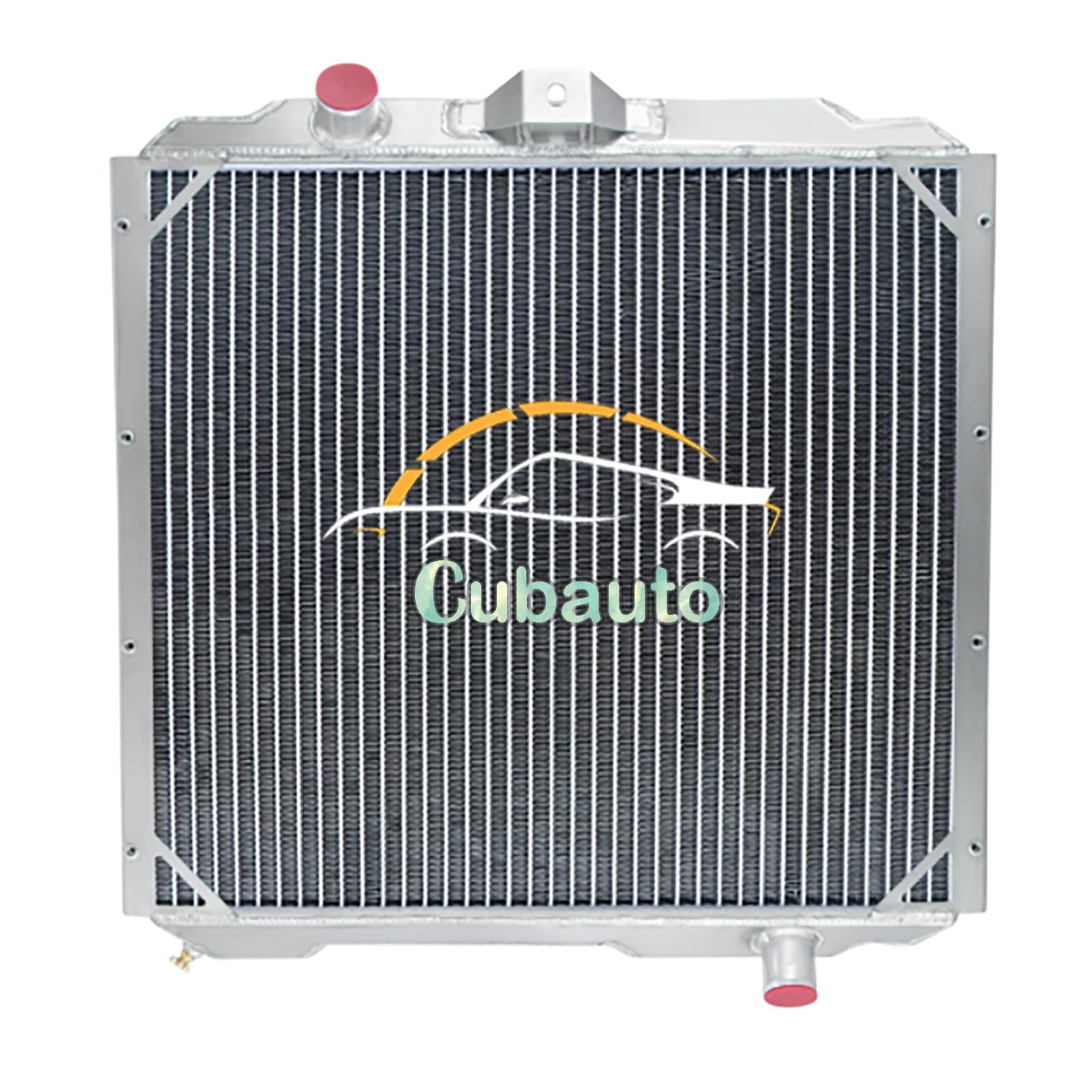 Full Aluminum 4 Row Radiator For Hummer H1 1992-2006 6.5L 6.2L 5.7L V8