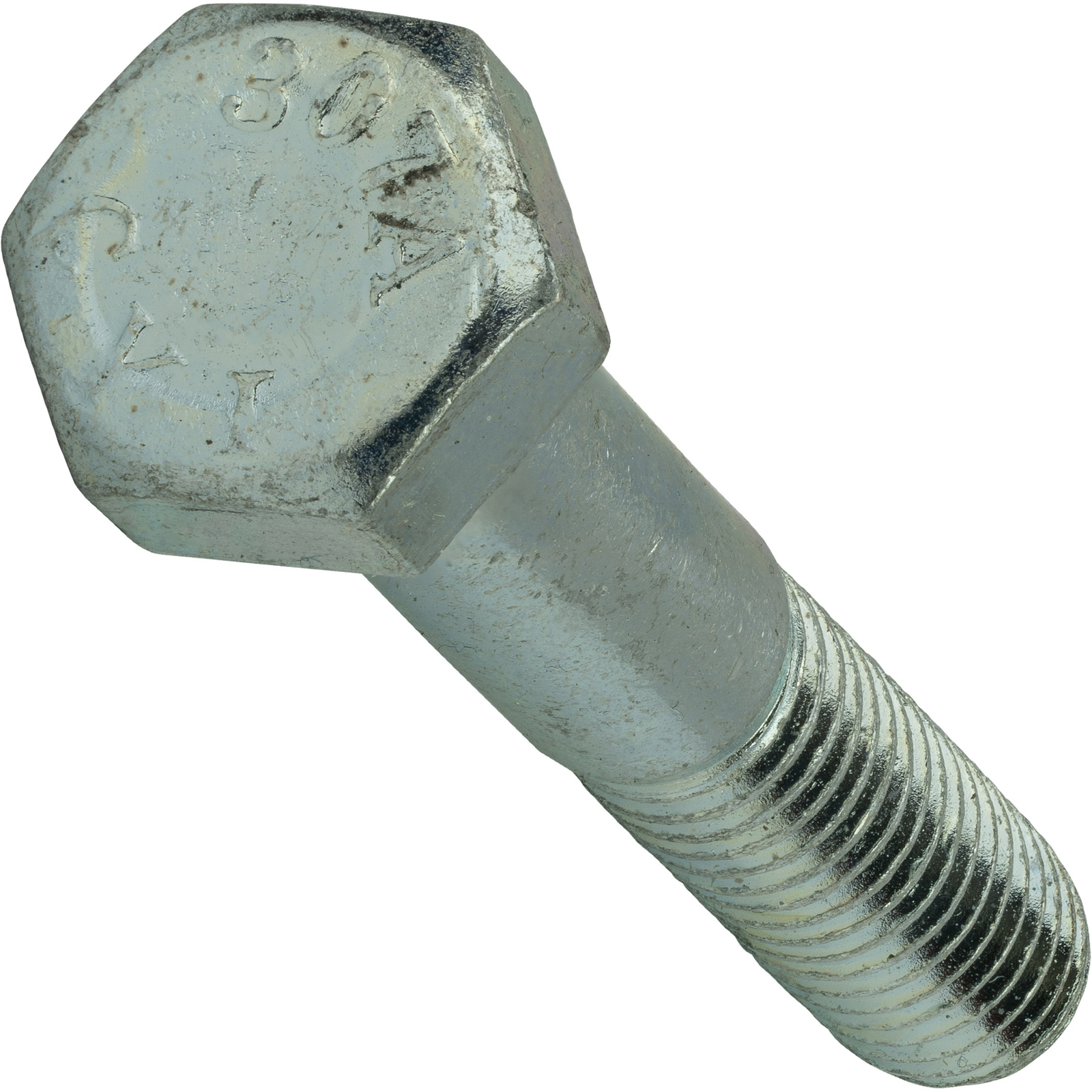 3/8-16 Hex Head Bolts Zinc All Lengths 1/2In 5/8In 3/4In 7/8In 1In up to 12 Inch