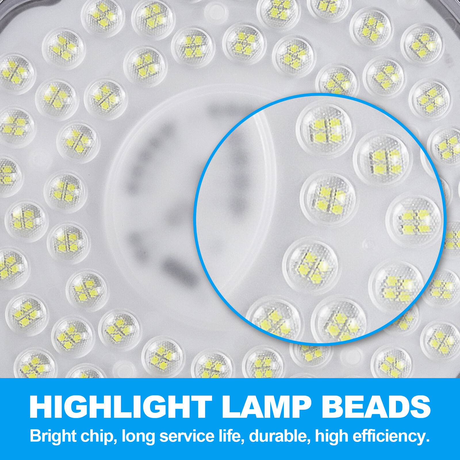 10 Pack 500W UFO LED High Bay Light Shop Industrial Commercial Factory Warehouse