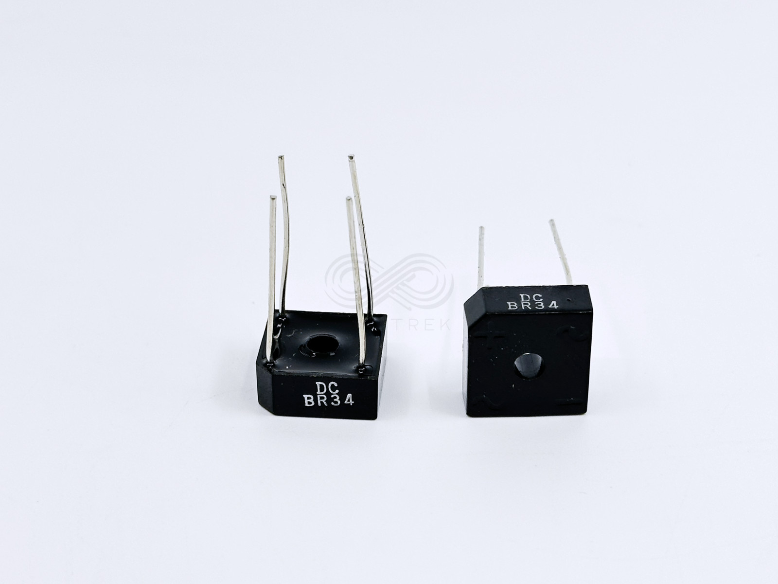 New Box 200PCS KBPC104 BR34 DC Components 3A 400V Bridge Rectifier 1-Ph BR-3