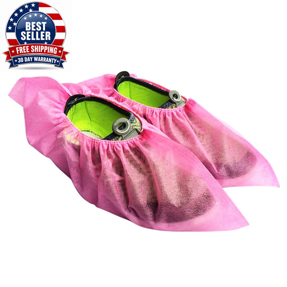 50/100Pcs Disposable Shoe Cover Dustproof Non-Slip Dhoe Cover Children Students