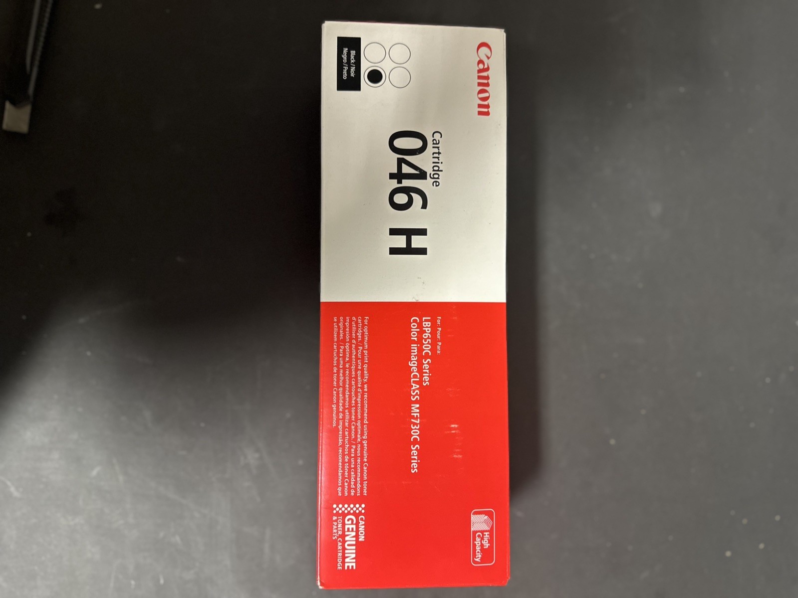 Genuine Canon 046H Toner High Capacity New Factory Sealed