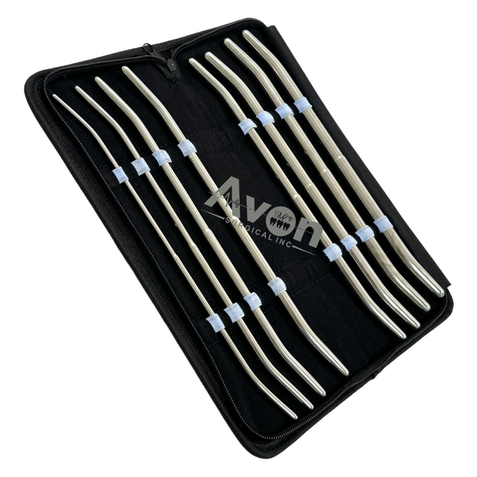 NEW PREMIUM GRADE PRATT DILATOR SOUNDS 8/SET SURGICAL MEDICAL INSTRUMENTS