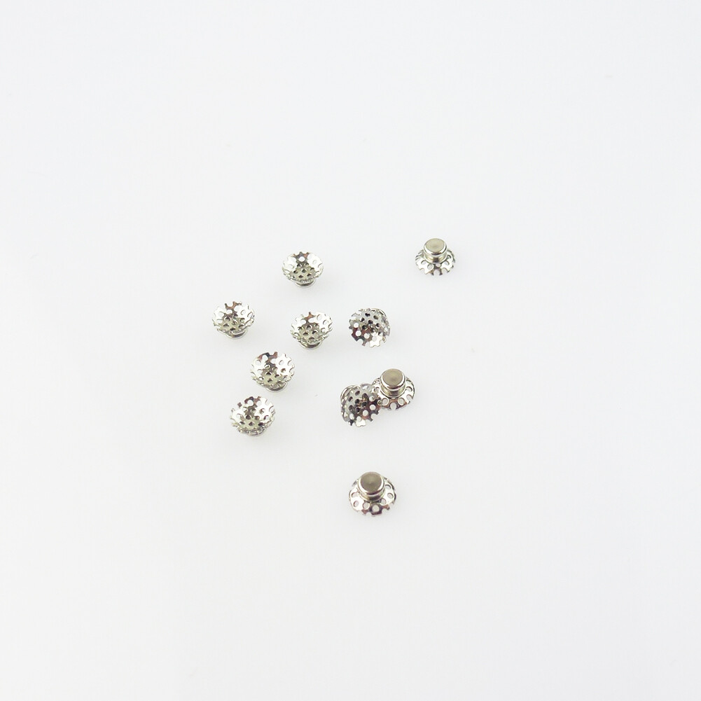 10pcs/pack Dental Orthodontic Lingual Button Stainless Steel For Teeth Treatment