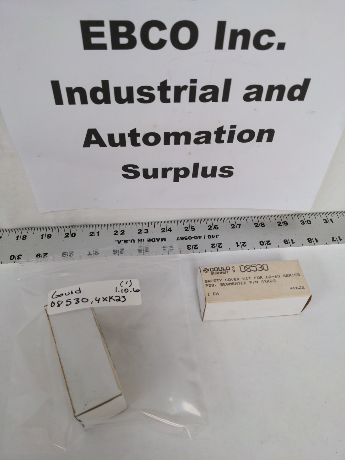 GOULD 08530, 4X23 SAFETY COVER KIT, LOT OF 2