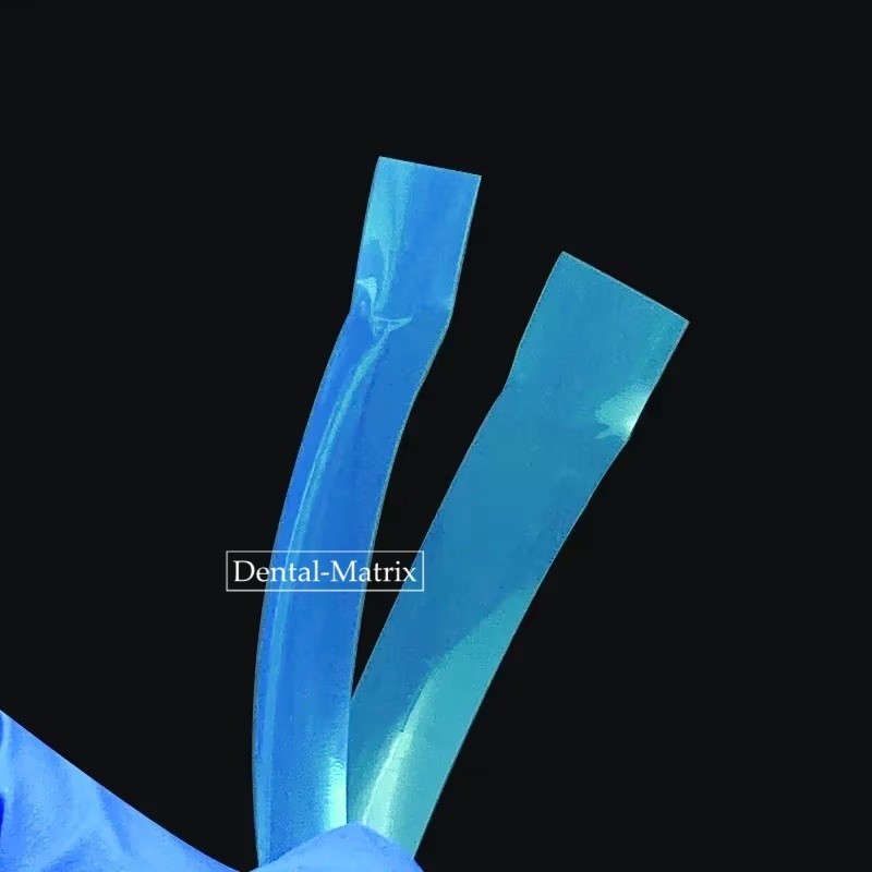 30/50p Dental Contoured Anterior Matrix Bands Restoration Strip Twin Matrices M8