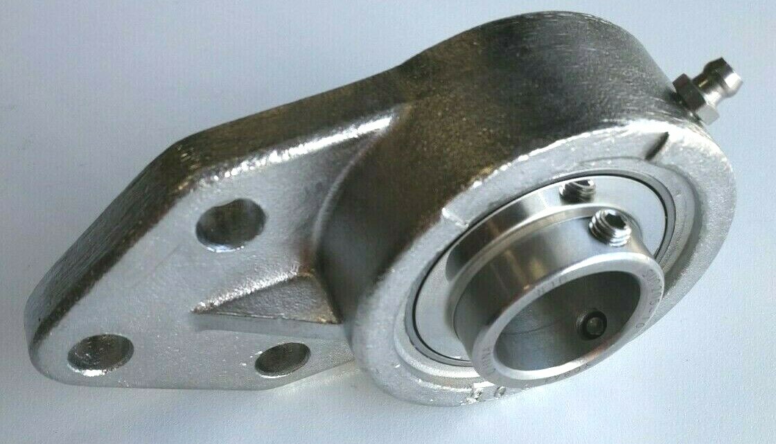 Premium SUCSFB204-12 3-Bolt Flange Bracket Unit 3/4″ Bore | Stainless UCFB204-12