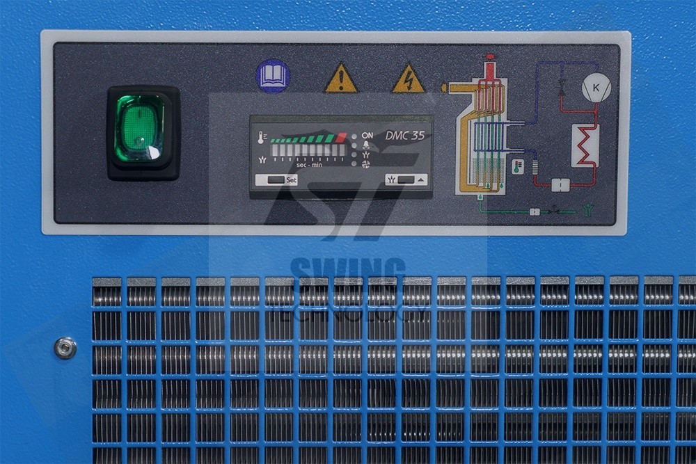 SCHULZ 75 CFM REFRIGERATED COMPRESSED AIR DRYER, 15HP & 20HP COMPRESSORS, 115V