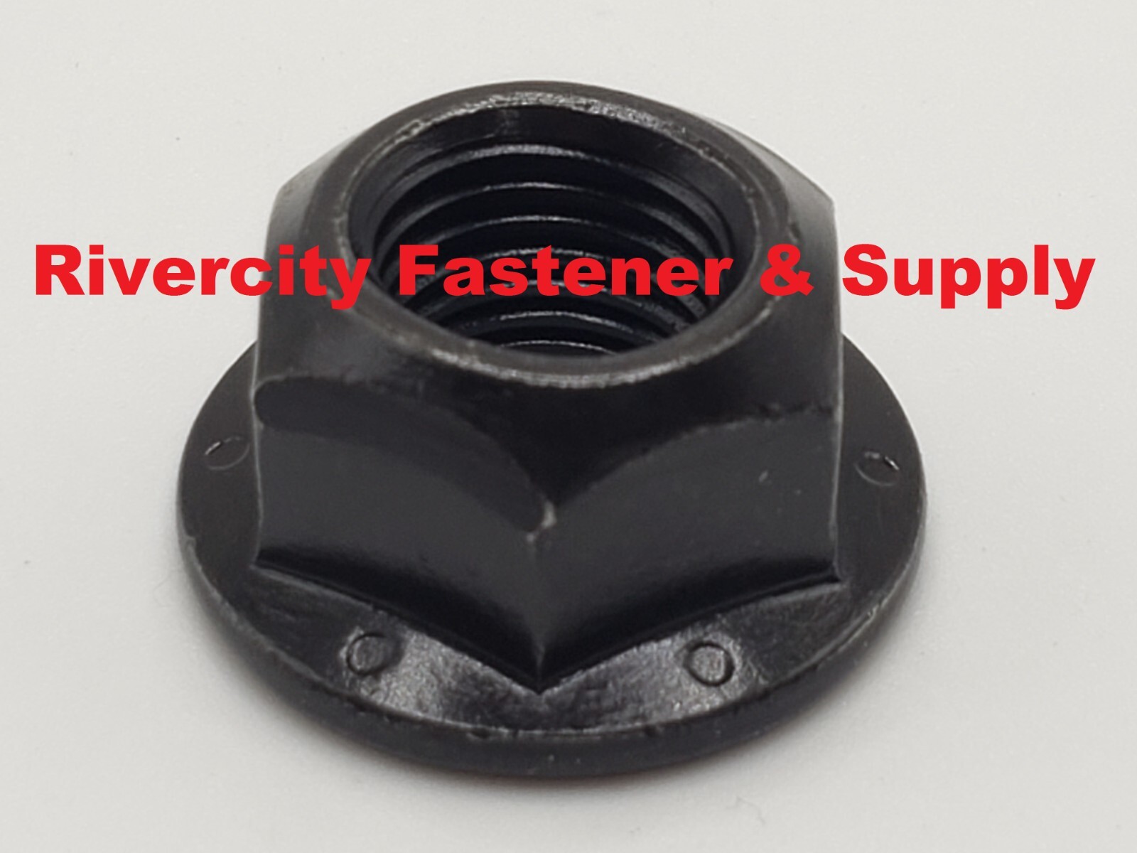 (10) 7/16-20 All Metal Fine Thread Flange Lock Nuts 7/16×20 LockNuts Grade 8