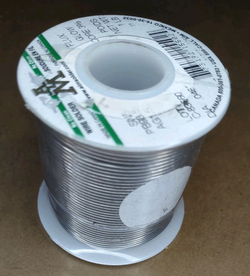 AIM No Clean 3% GLOWCORE, SN-5% PB-93%.5 AG-1.5% Fine .048″ – 1.2mm