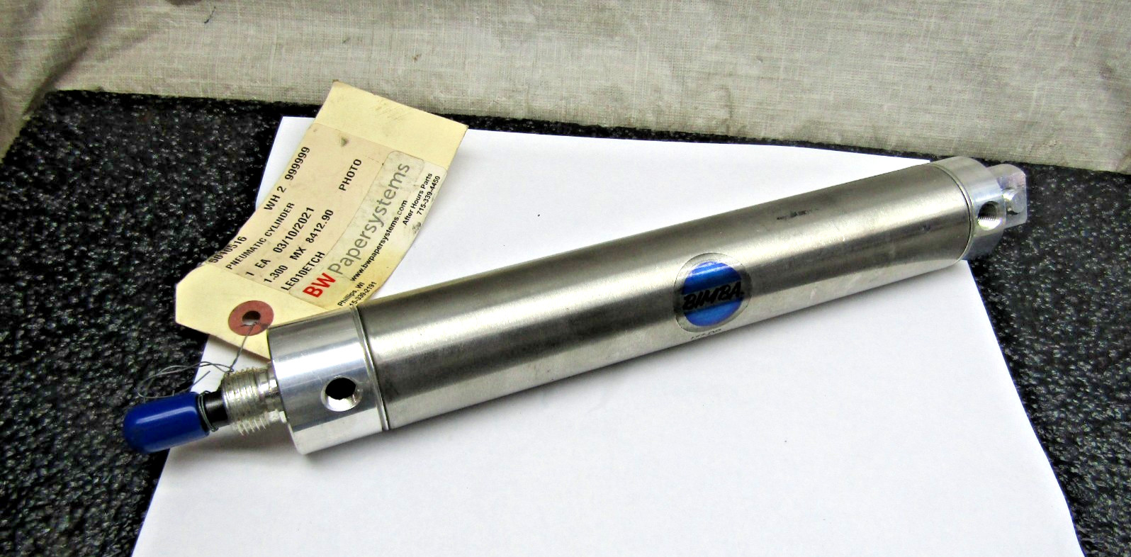 Bimba 177-DP Pneumatic Air Cylinder 1-1/2″ Bore 7″ Stroke