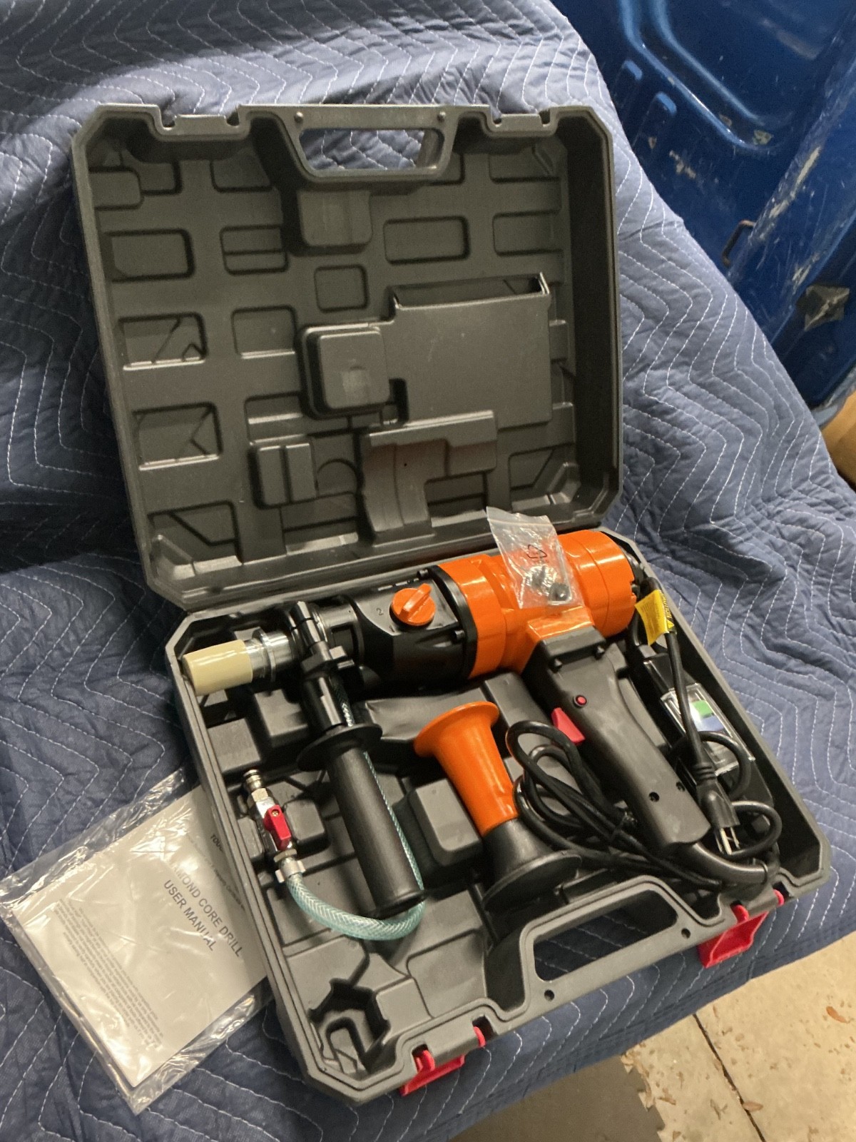 DIAMOND CORE DRILLING MACHINE 1500 watt -NEW hvac plumbing masonry HOME