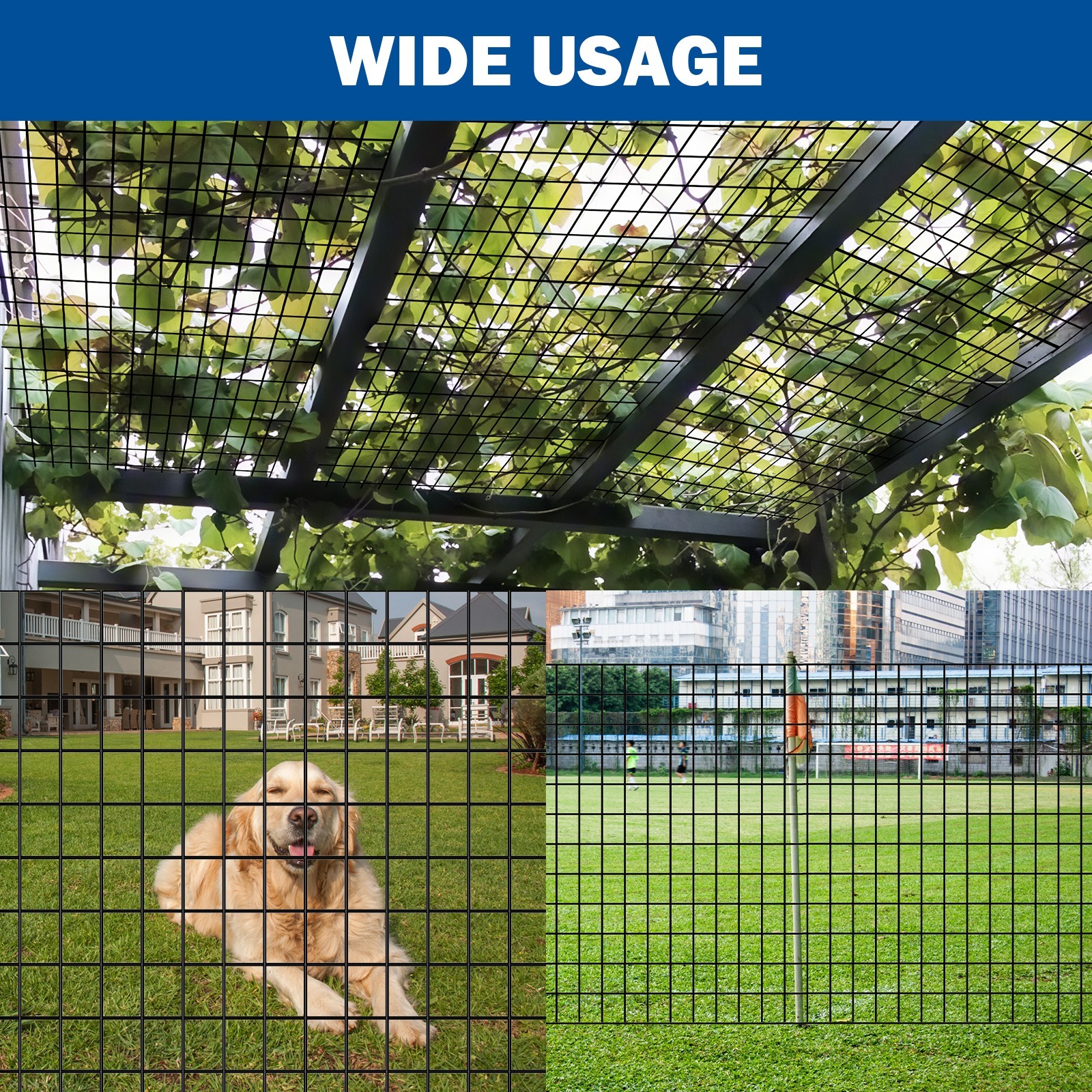 PVC Coated Welded Mesh,16 GA Black Pvc Coated Welded Wire Fencing,Chicken Fence