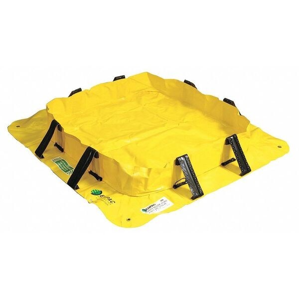 Enpac 57-448-Ye-Su Snap Wall Containment Berm, 80 Gal