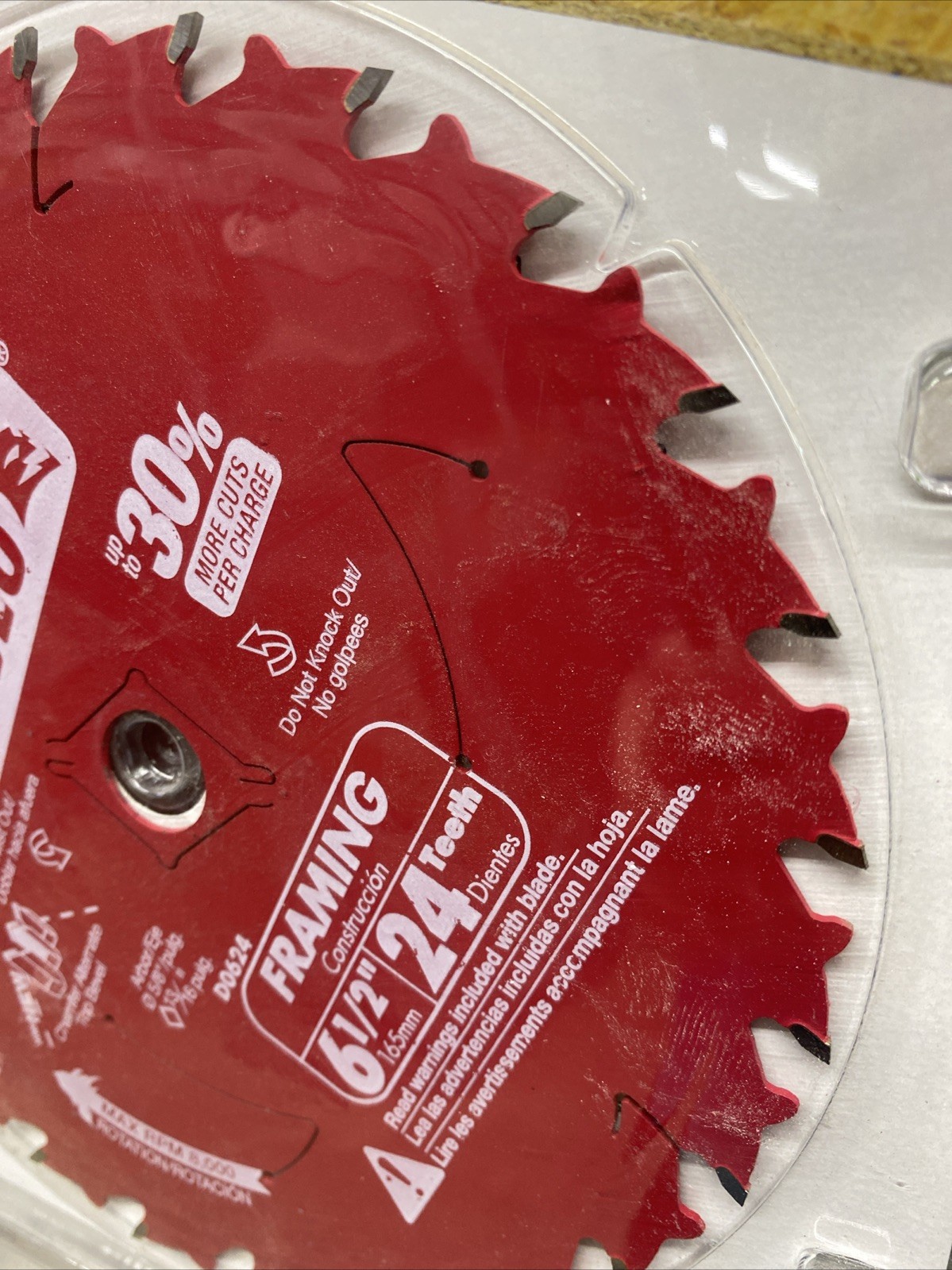 Diablo D0624X 6-1/2″ 24-Tooth Framing Saw Blade Corded Or Cordless NEW!!!