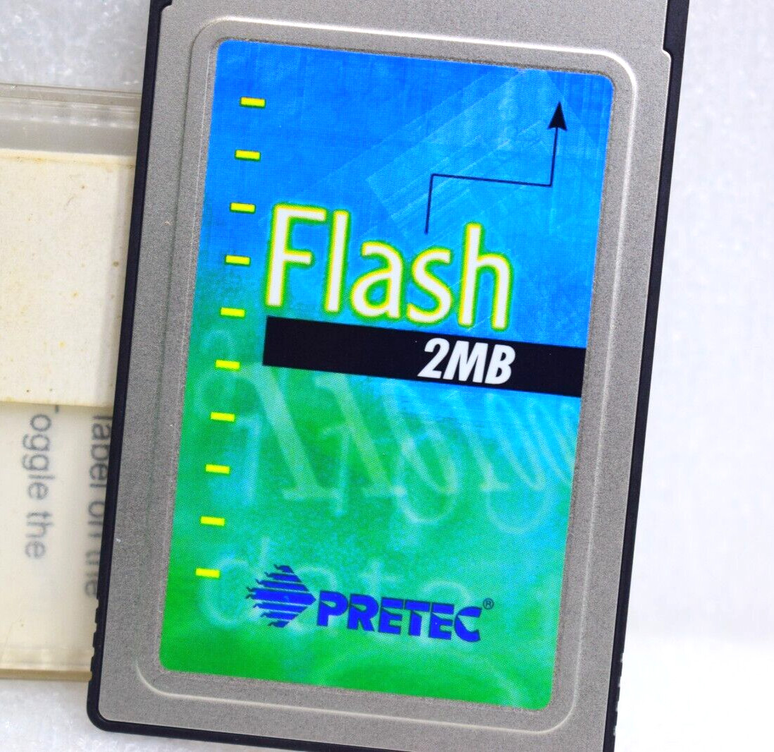 PRETEC / B&R AUTOMATION 0MC111.9 PC CARD MEMORY CARD 2MB FlashPROM FRC002