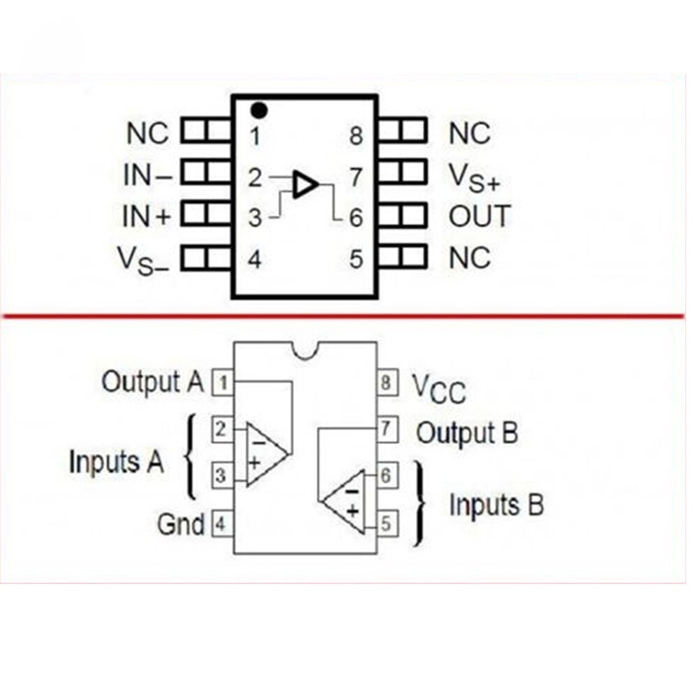 10X Dual to Mono Op module OPA627AU replace NE5532 Philippines Made TOP Board 8P