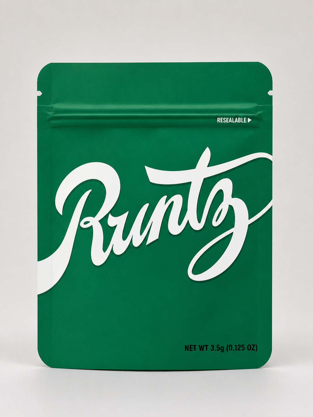 3.5g Mylar Bag – Runty – smell proof