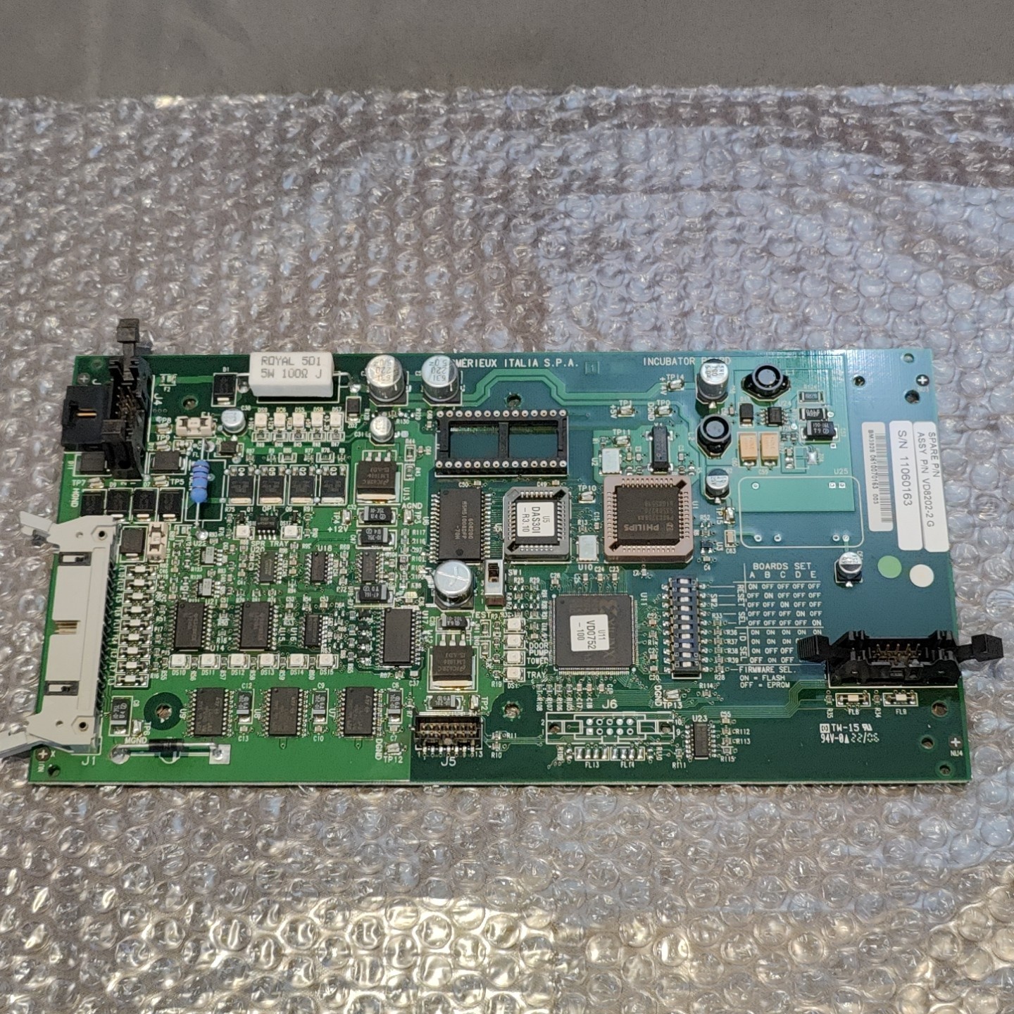 Biomerieux Vidas Incubator PCB Board VD8202-2 Tested/Used Replacement Part