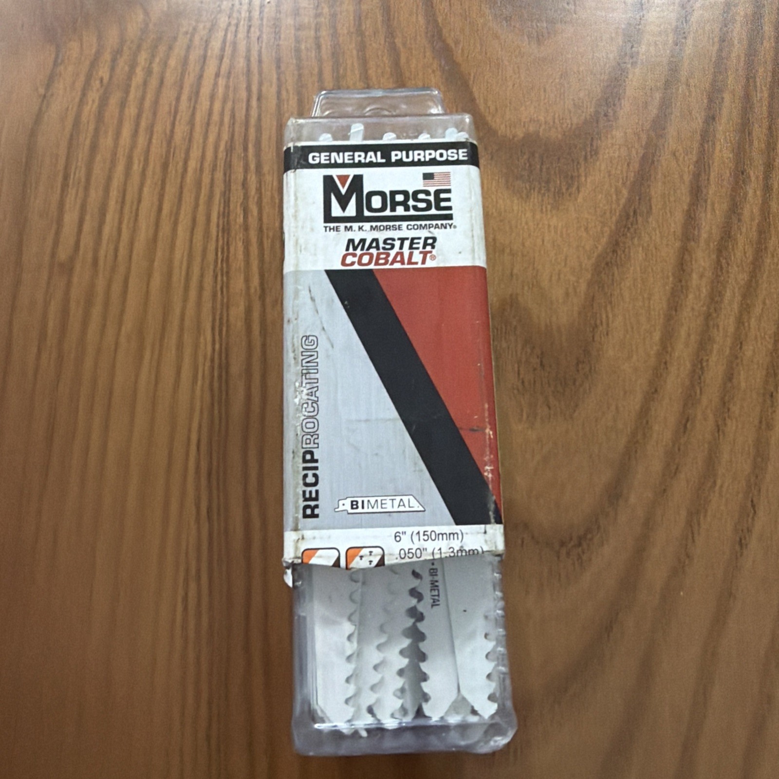 46-Pack Morse RB65006T Master Cobalt Bi Metal Reciprocating Saw Blade 6″ 6TPI
