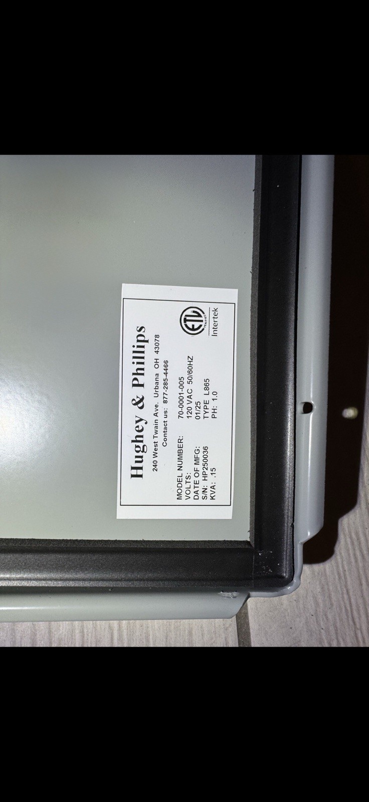 Hughey & Phillips 70-0001-005 Stainless Steel LED Control System Free Ship