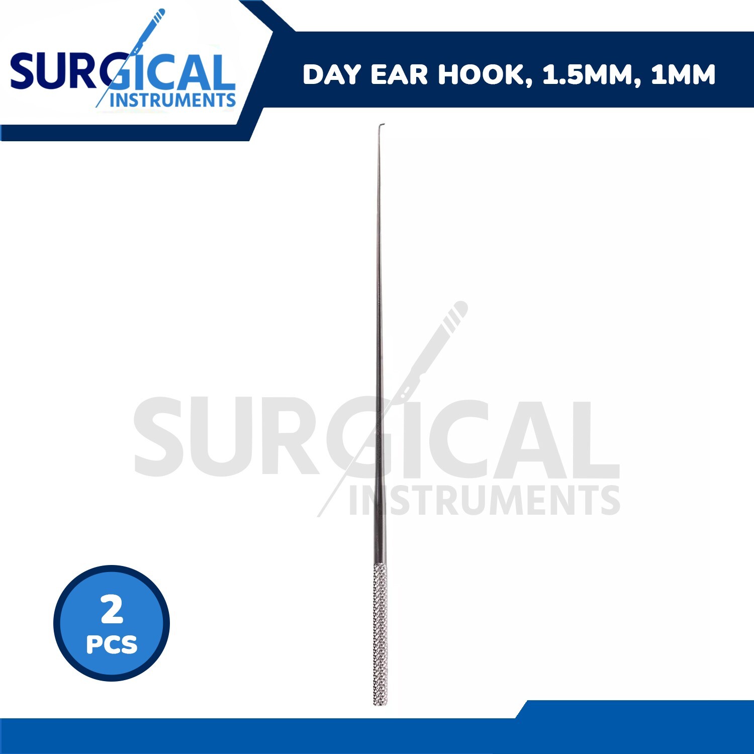 2 Pcs Day Ear Hook, 1.5mm, 1mm (Sample)