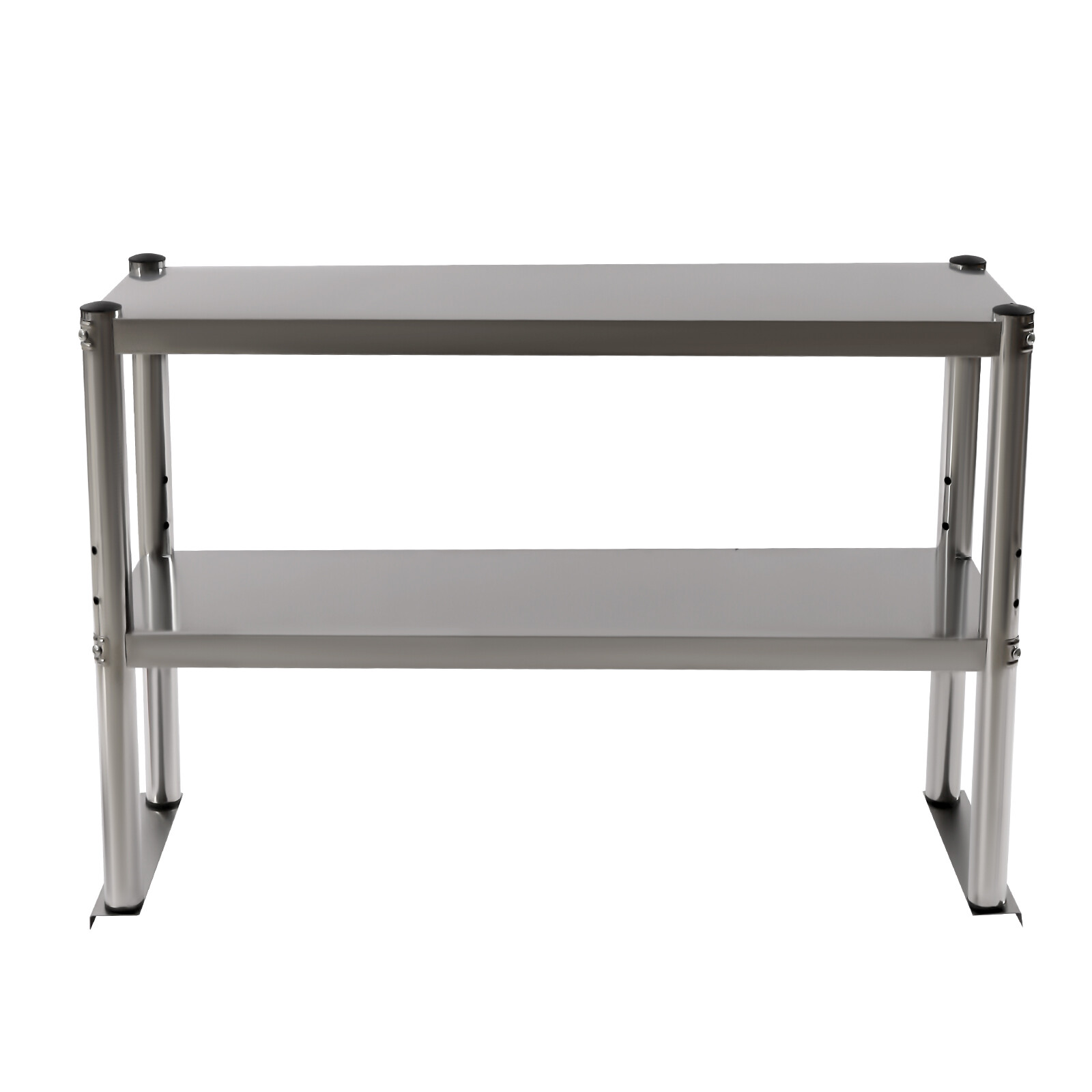 Tabletop Two Levels Of Storage Space Adjustable Shelf For Prep Table 12×36 Inch